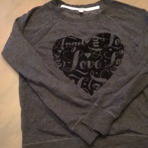 Adorable VS crew neck sweatshirt!!!!